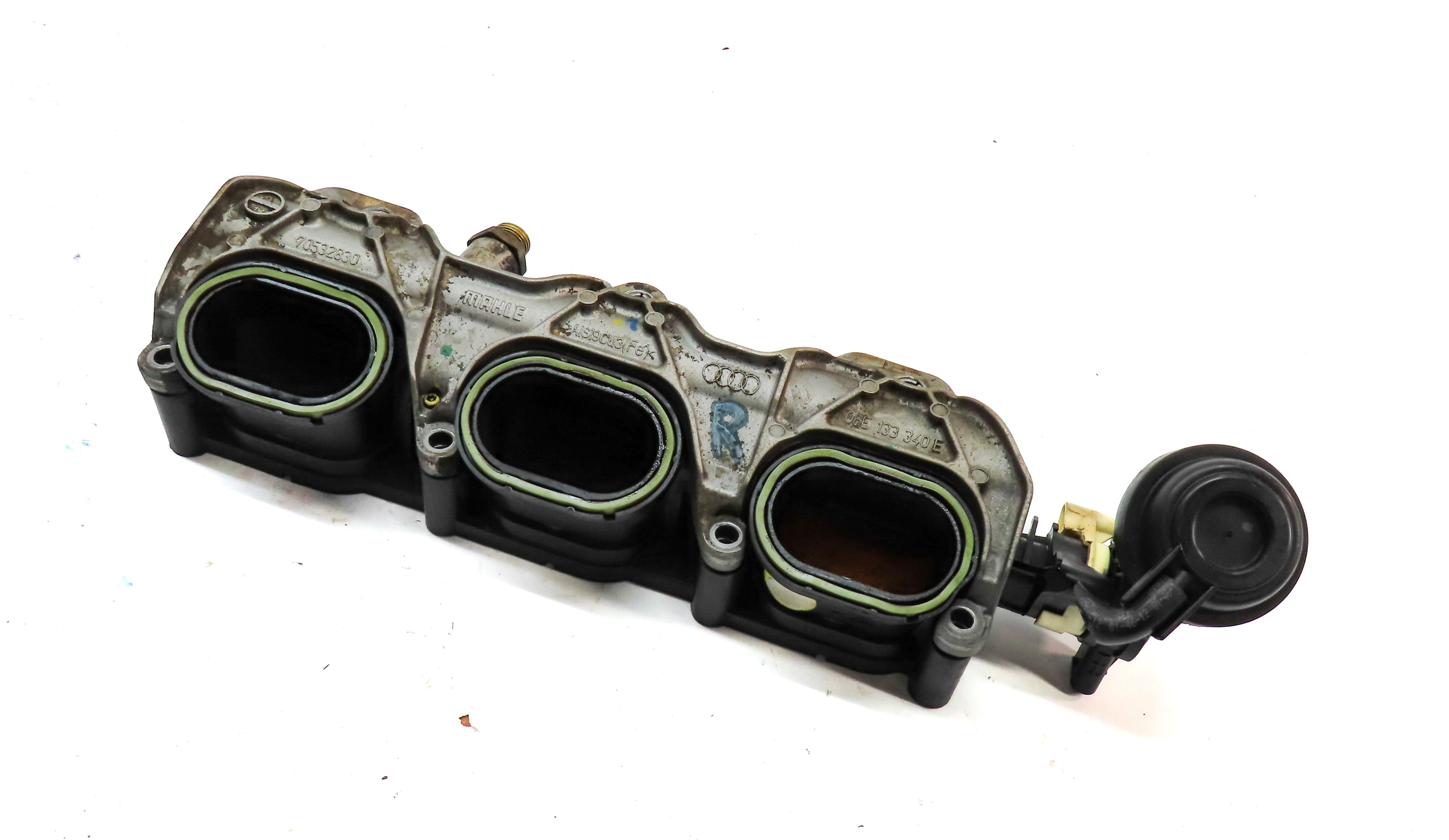 12-17 AUDI A6 A7 Q5 S5 SQ5 (C7 4G8 B8 8T 8R) RIGHT INTAKE MANIFOLD DIFFUSER RAIL — exact item pictured